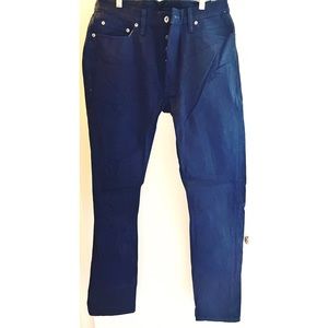 3Sixteen raw selvedge black denim jeans EUC